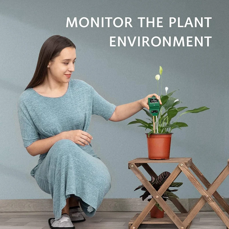 

PH Meter, TDS PPM Meter,Soil PH Tester,PH/EC Digital Kit, Soil Tester Combo PH Meter for Plants Garden