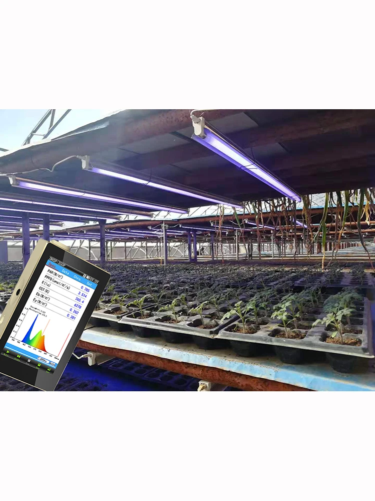 

OHSP350P 350-800nm PPFD PAR Tester Portable Spectrometer (Russian Available)