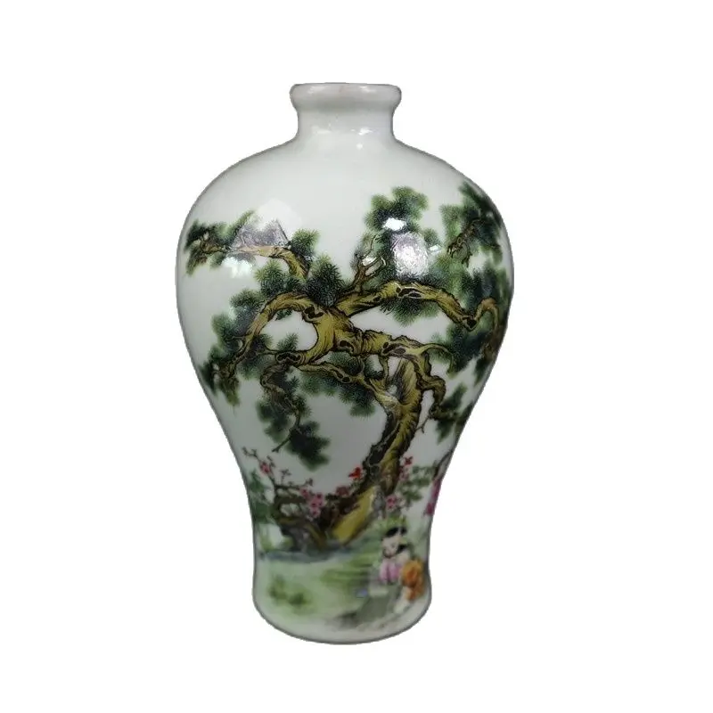 

Chinese Old Porcelain Pink Sanyang Kaitai Plum Vase