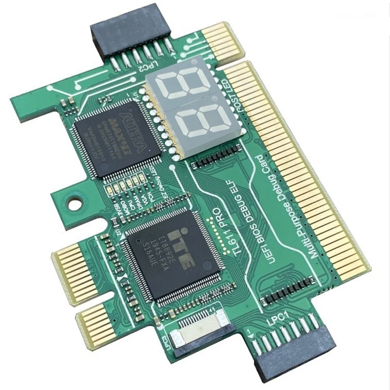 Многофункциональная диагностическая карта TL611 PRO PCI-E LPC диагностический тест