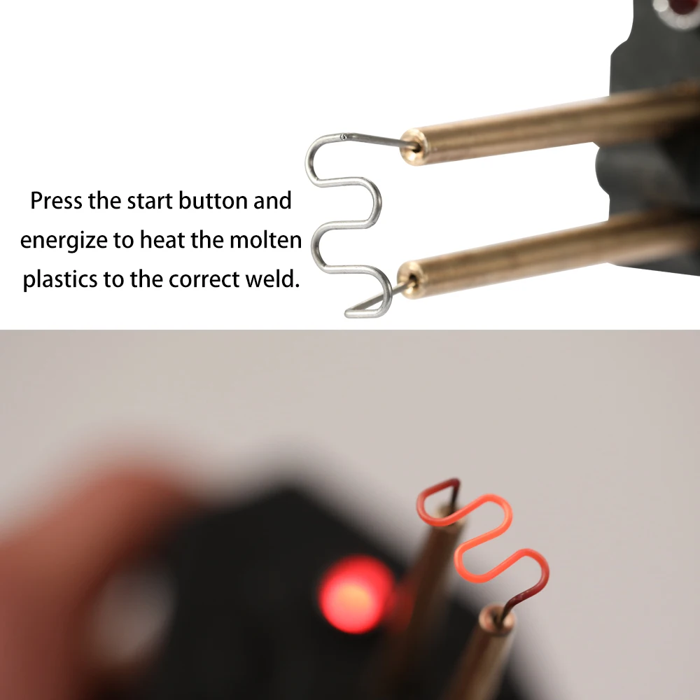 

New 50W Car Bumper Repairing Machine Plastomer Welding Machines Welding Repairing Tool Hot Staplers Plastic Welder Staple