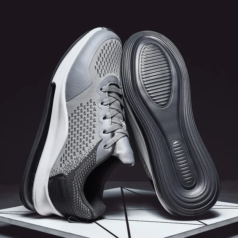 Мужская Женская обувь для бега спортивная на подушке удобная улицы кроссовки