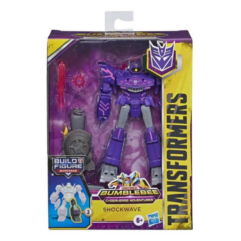 

NEW Hasbro Toy Transformers Cyber Universe Deluxe Shockwave TRANSFORMERS 14cm PVC Action & Toy Figures E7098