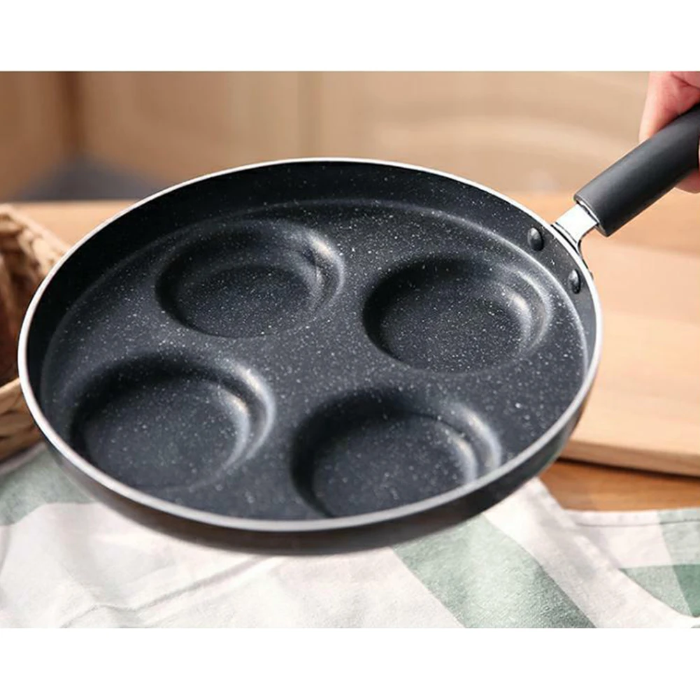 Сковорода с четырьмя/семью отверстиями утолщенная сковорода для омлета