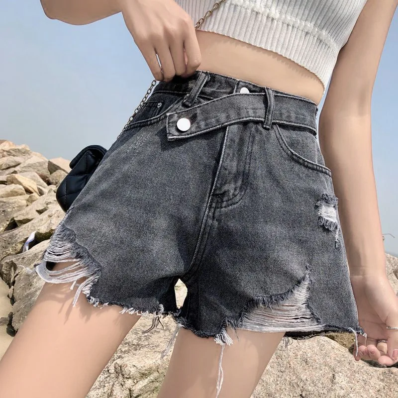 Хлопковые женские джинсы повседневные летние шорты распродажа джинсовые 2020