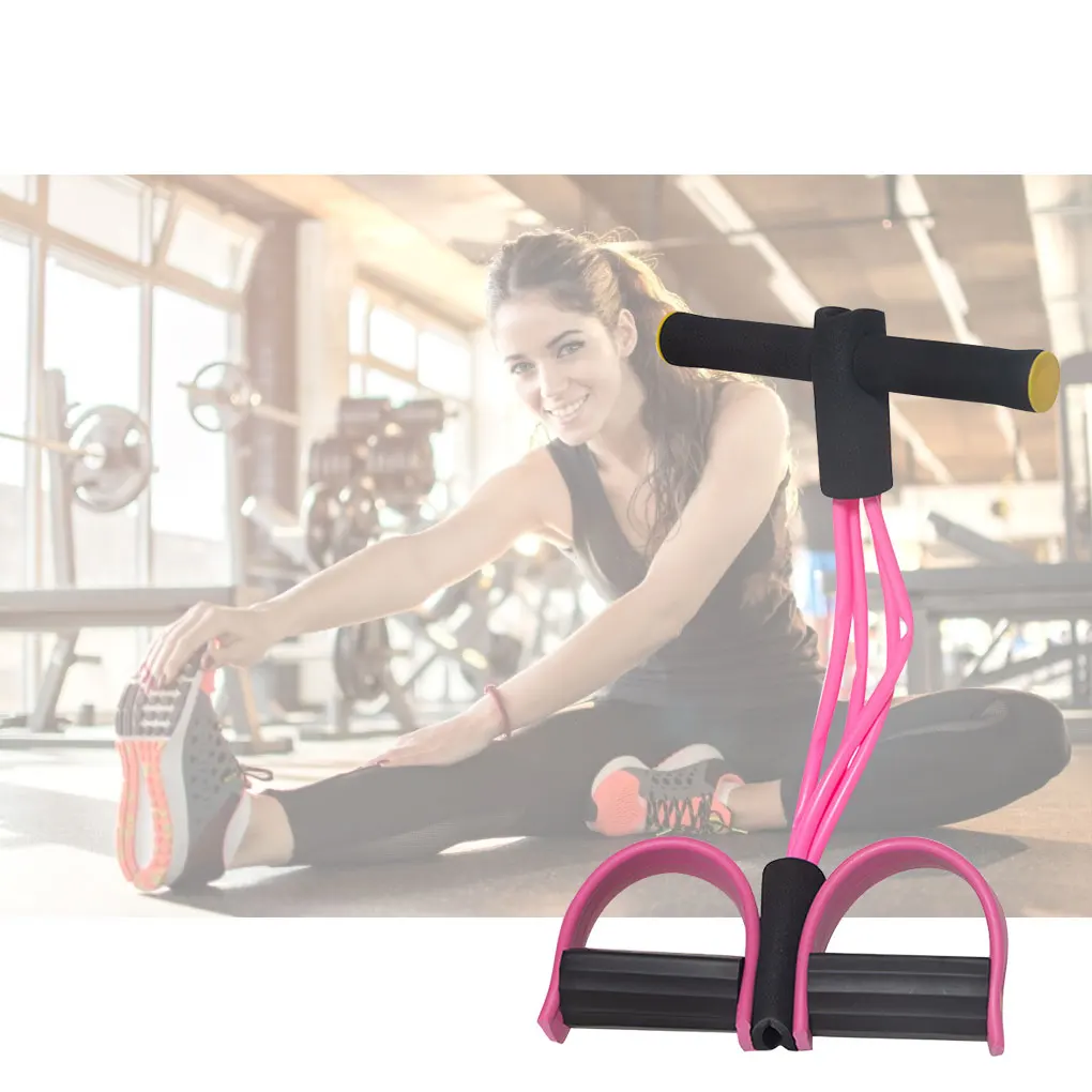 Эластичный резиновый тренажер для живота эластичная лента домашнего спортзала