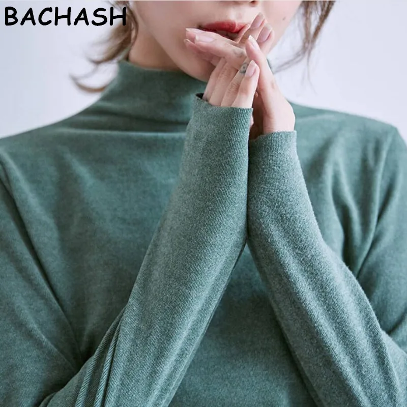 Свитер женский шерстяной трикотажный на осень/зиму | Женская одежда