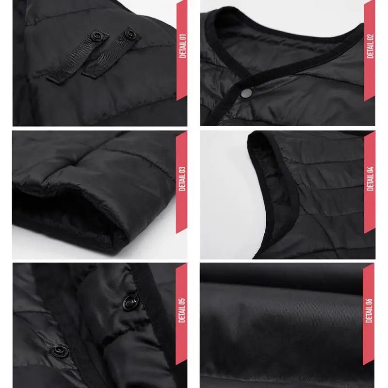 Мужской и Женский умный жилет с подогревом зимние куртки электрическим USB