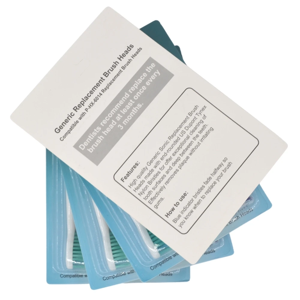 Оптовая продажа HX6014 звуковая электрическая зубная щетка сменные головки для