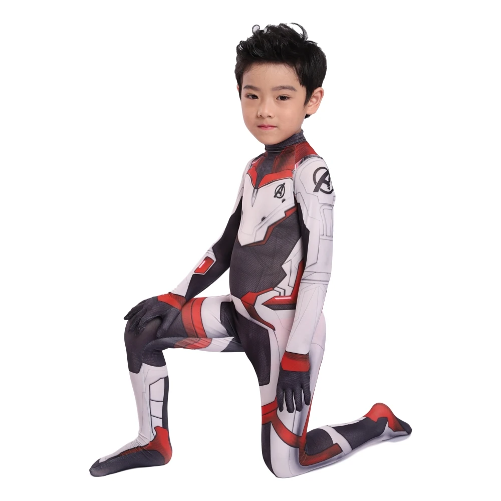 2019 костюм для косплея комбинезон Униформа команды железный Детский Костюм