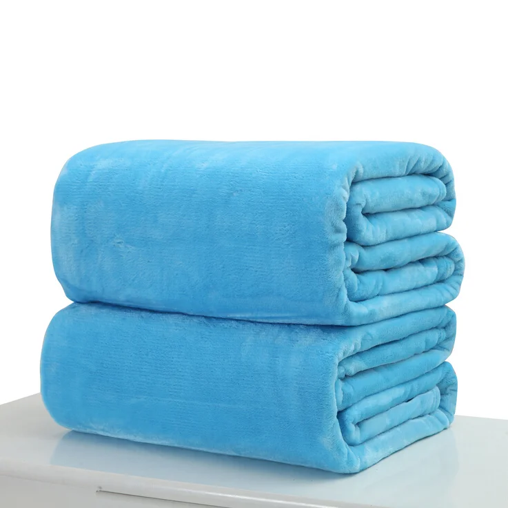 50*70cm Pet Dogs and Cat Velvet Blanket Super Soft Warm Solid Micro Plush Fleece Throw Rug Sofa Bedding | Дом и сад
