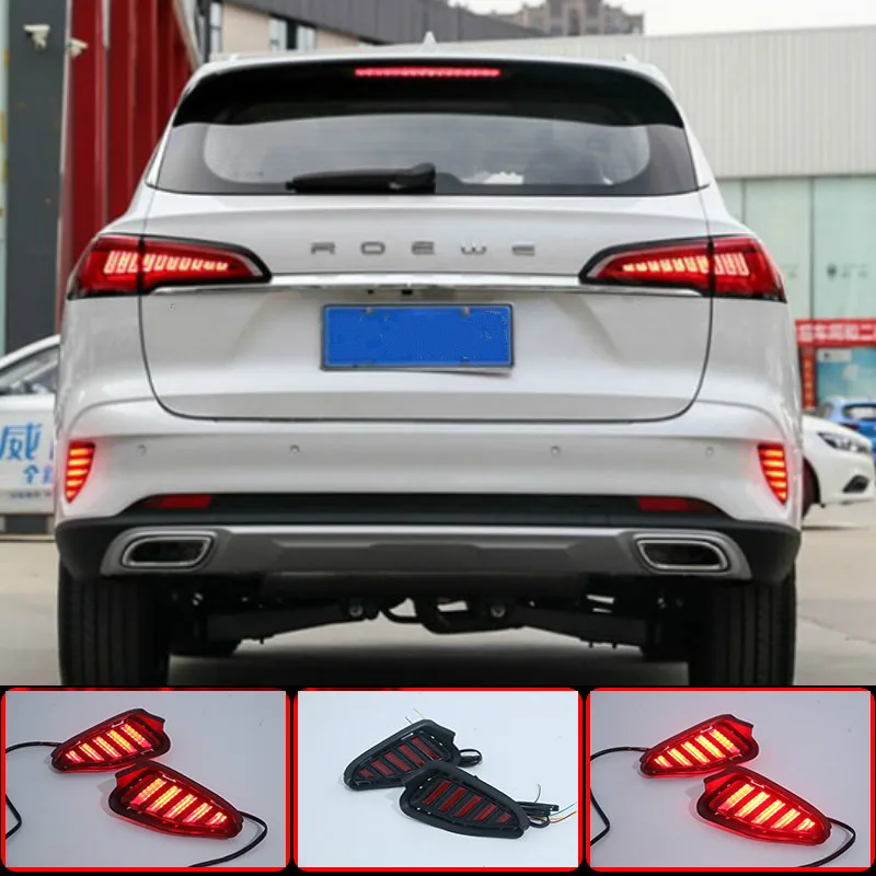 Для Roewe RX5 MAX 2019 2020 автомобильный Светодиодный отражатель заднего бампера|Фара для