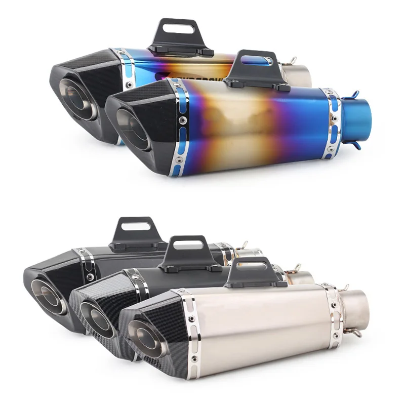 Универсальный глушитель выхлопной трубы мотоцикла для NMAX CB650f NC750x TRK502 мото побег