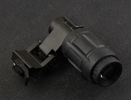 Red dot прицел совместимый 3x magnifler аксессуар с боковой flid 20 мм Пикатинни Крепление база M5784