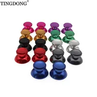 60Pairs=120Pcs Metal Joystick Thumbstick Cap for Sony PlayStation 4 Xbox One Controller Colorful