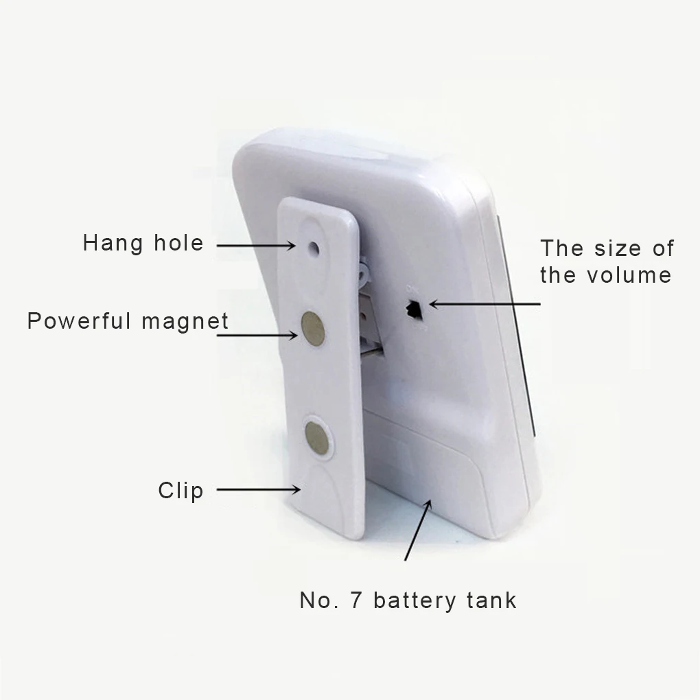Цифровой кухонный таймер для приготовления пищи 3 канала одновременный отсчет