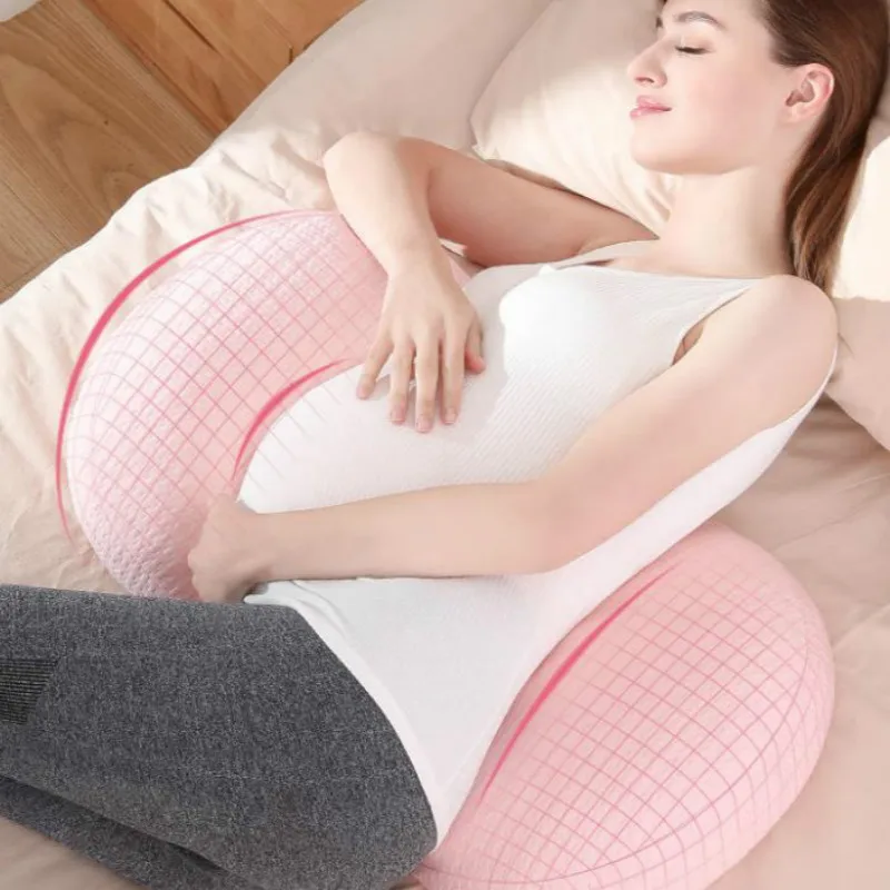 

U-образная подушка для поддержки живота, принадлежности для беременных, поддерживающая талию, Подушка для сна по бокам, Подушка для сна, Артефакт F8152