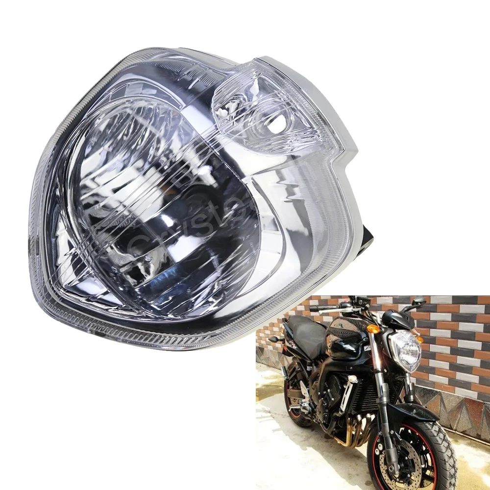 Для 2004 2005 2006 2007 2008 2009 Yamaha FZ6 FZ6N FZ 6N мотоциклетные фары головного света Лампа фара в