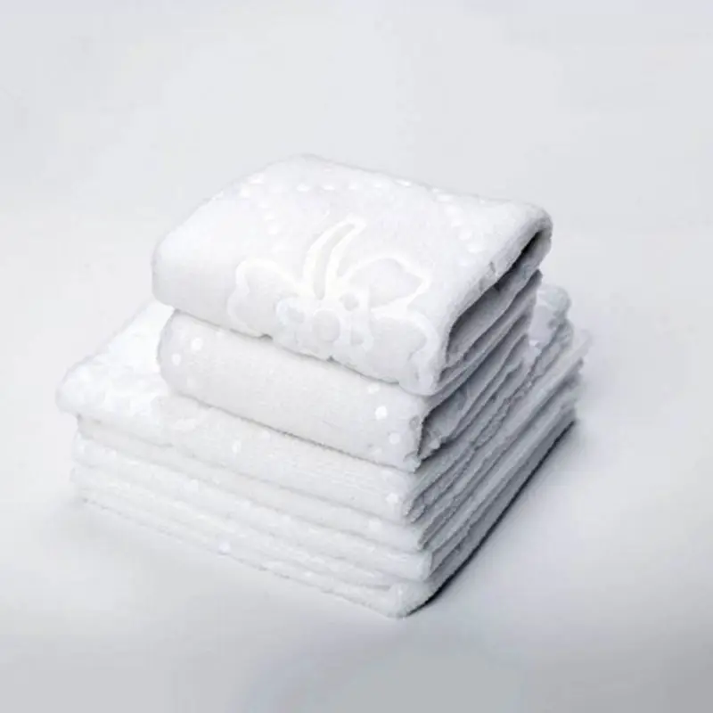 1 шт. ультразвуковая кружевная Квадратная Белая салфетка с вырезами влажные