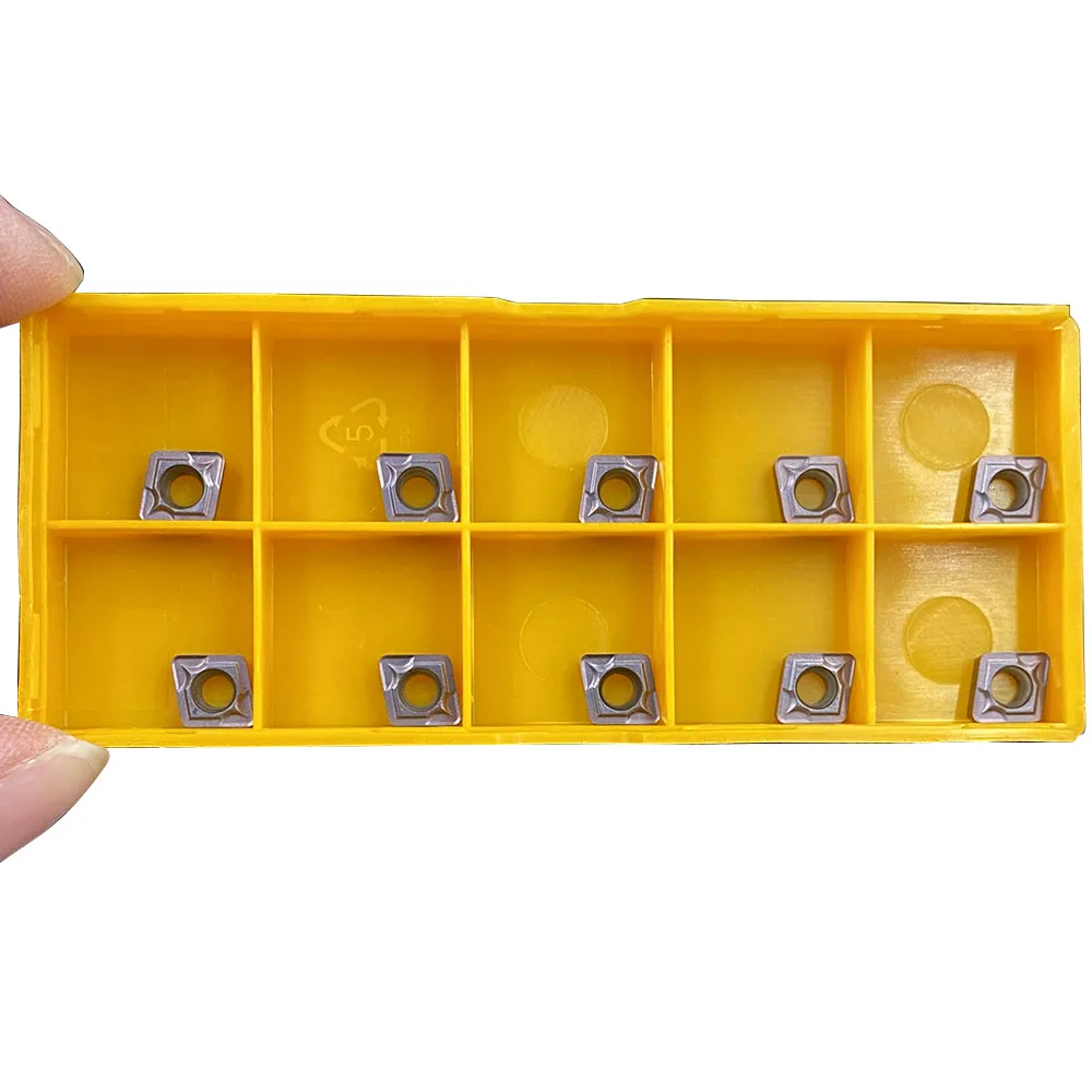 CCMT21.51 CCMT21.52 CCMT060204 CCMT060208 Твердосплавные токарные пластины для токарных станков из стали и нержавеющей стали Твердосплавные вставки