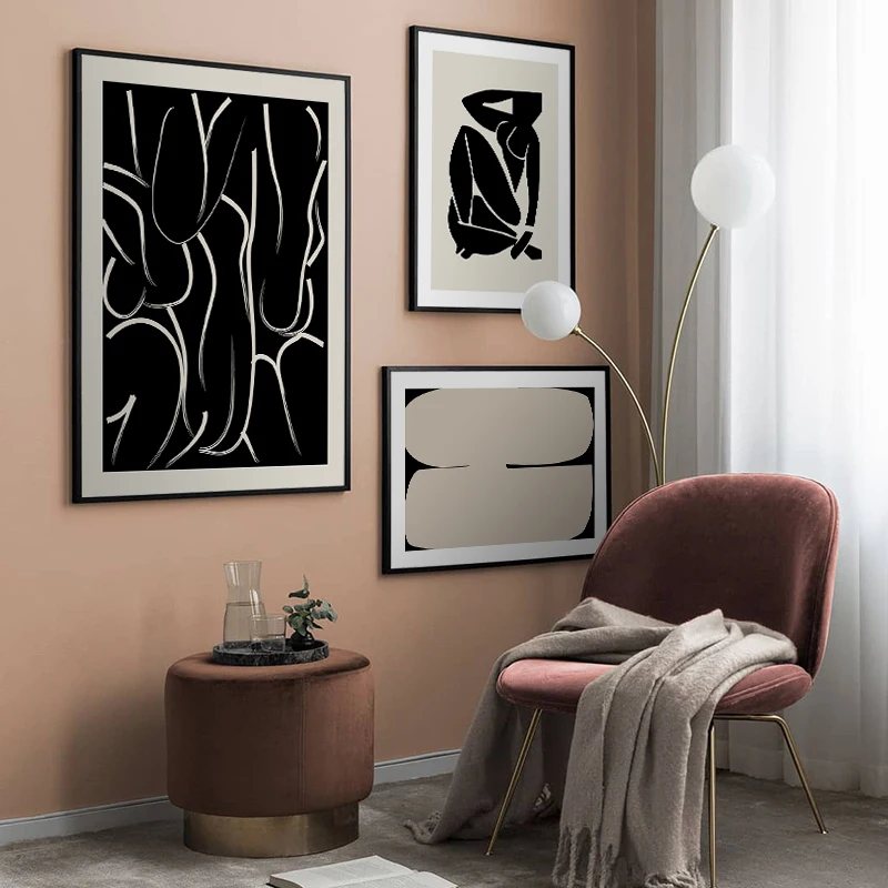 Абстрактный постер Matisse современное художественное оформление Рисование по