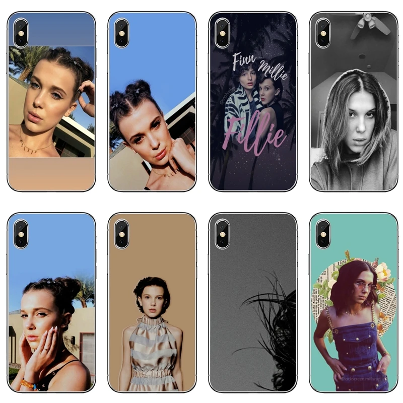 Чехол для телефона Millie Bobby Коричневый чехол Huawei P30 P20 P10 P9 P8 pro Lite P Smart plus 2019 G7