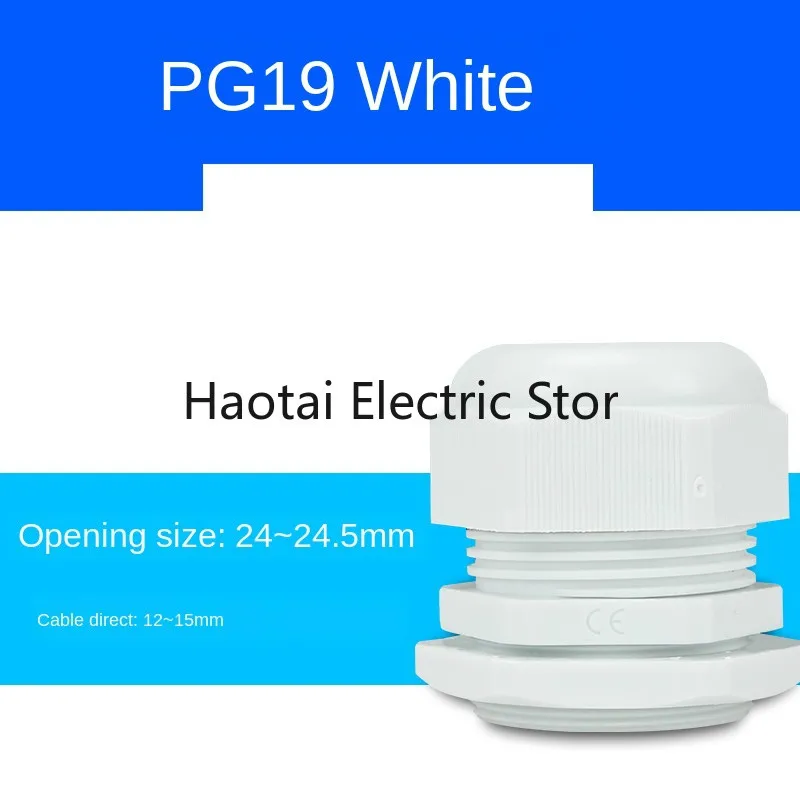 Водонепроницаемый кабельный ввод 10 шт. кабеля IP68 PG7 для 3-6 5 мм PG9 PG11 PG13.5 PG16