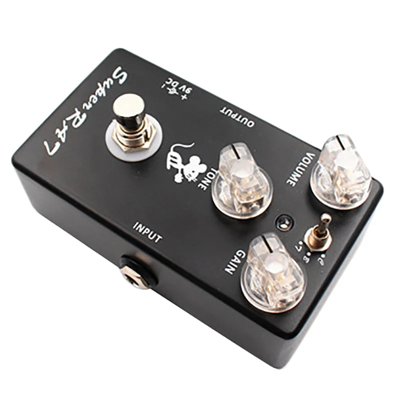 Супер крысиная гитарная педаль Mosky с эффектами ручной работы три режима