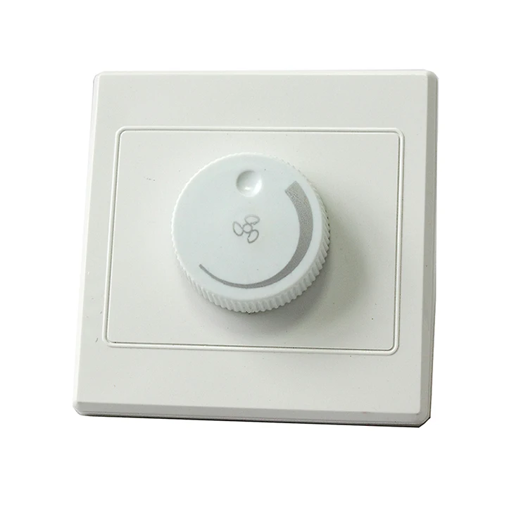 

New 220V 10A Dimmer Light Switch Lighting Control Ceiling Fan Speed Control Switch Wall Button Dimmer Switch Adjustment