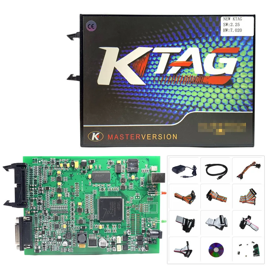 Лучшая светодиодная Рамка BDM 22 шт. и онлайн версия V2.47 KESS V2 V5.017 KTAG V7.020 K TAG V2.25 Master/OBD2