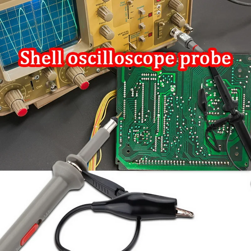 P4100 100MHz осциллограф область клип зонд Тестовые провода Высокая точность