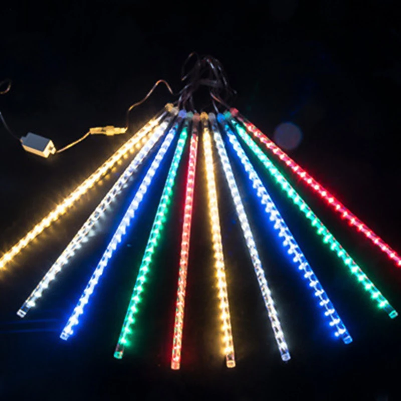 Светодиодная Водонепроницаемая гирлянда метеоритный дождь 110 В 220 В|Светодиодная
