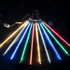 Светодиодная Водонепроницаемая гирлянда метеоритный дождь, 110 В, 220 В