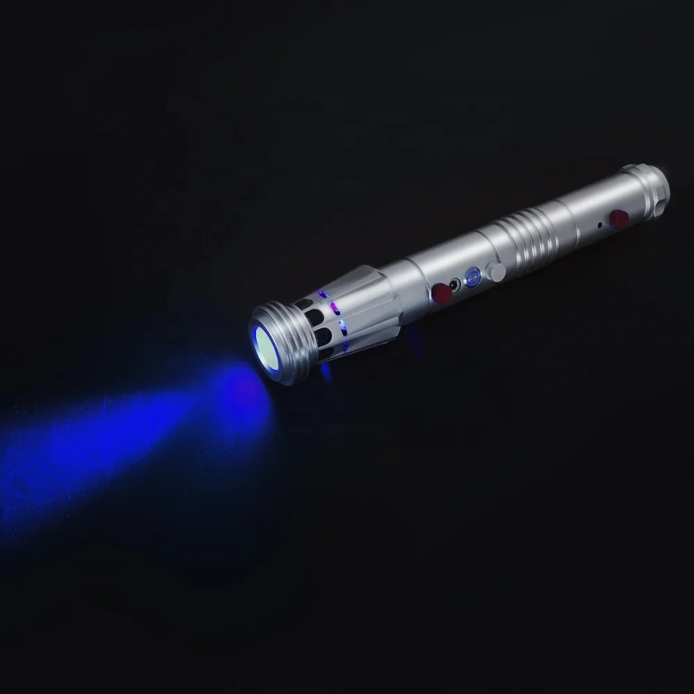 RGB 16 цветов Darth Maul Lightsaber Jedi Sith Laser Реплика Sword Force FX Saber металлическая ручка PC Blade Heavy