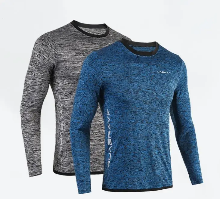 Профессиональные футболки с длинными рукавами для дома и спортзала спортивные