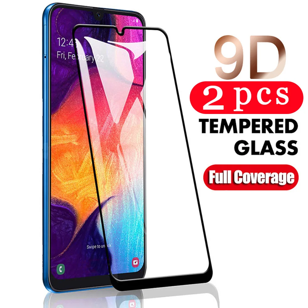 Закаленное стекло для samsung galaxy A90 A80 A70 A70s A60 A50 A50s A40 A30 A20 A20s A10 защитная пленка экрана