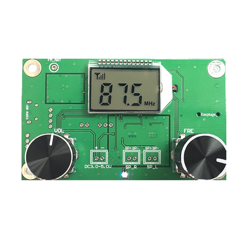 Модуль беспроводного FM-радиоприемника 87 0-108 0 МГц частотная модуляция цифровой