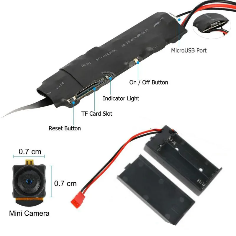 Мини видеокамера wifi мини камера HD 1080P P2P/IP микро камера инфракрасного ночного видения камера обнаружения движения DVR видео рекордер