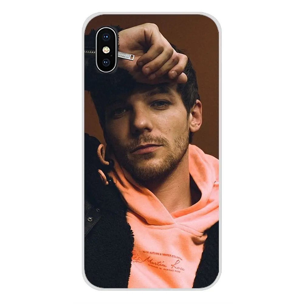 Односторонний прозрачный мягкий чехол Louis Tomlinson для Samsung A10 A30 A40 A50 A60 A70 M30 Galaxy Note 2 3 4
