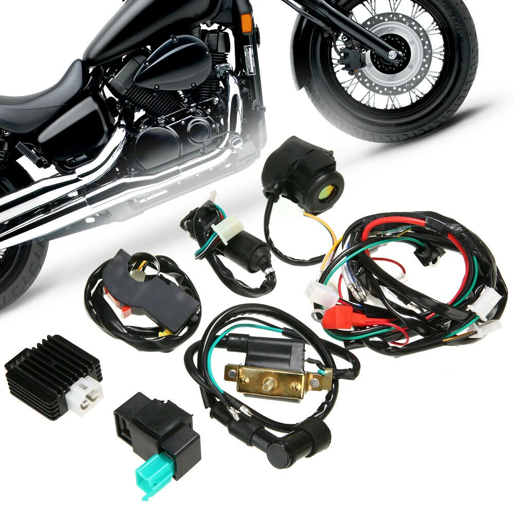 Электропроводка CDI для квадроцикла 50-110CC 125CC ATV 1 комплект | Автомобили и мотоциклы