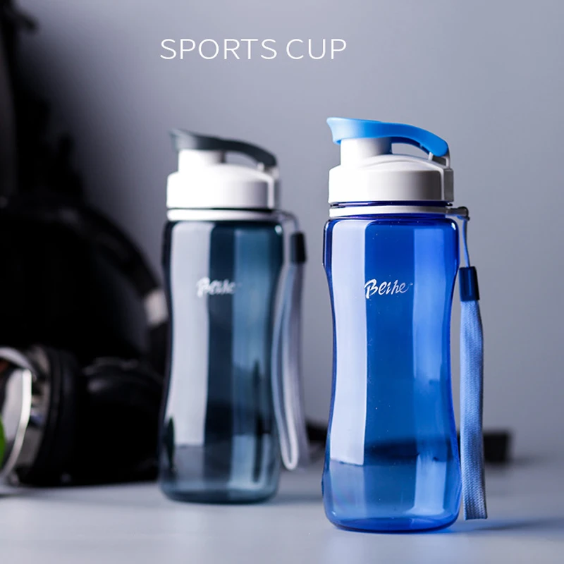 560 мл бутылка для воды Портативная спортивные бутылки BPA Free пластиковая Детская