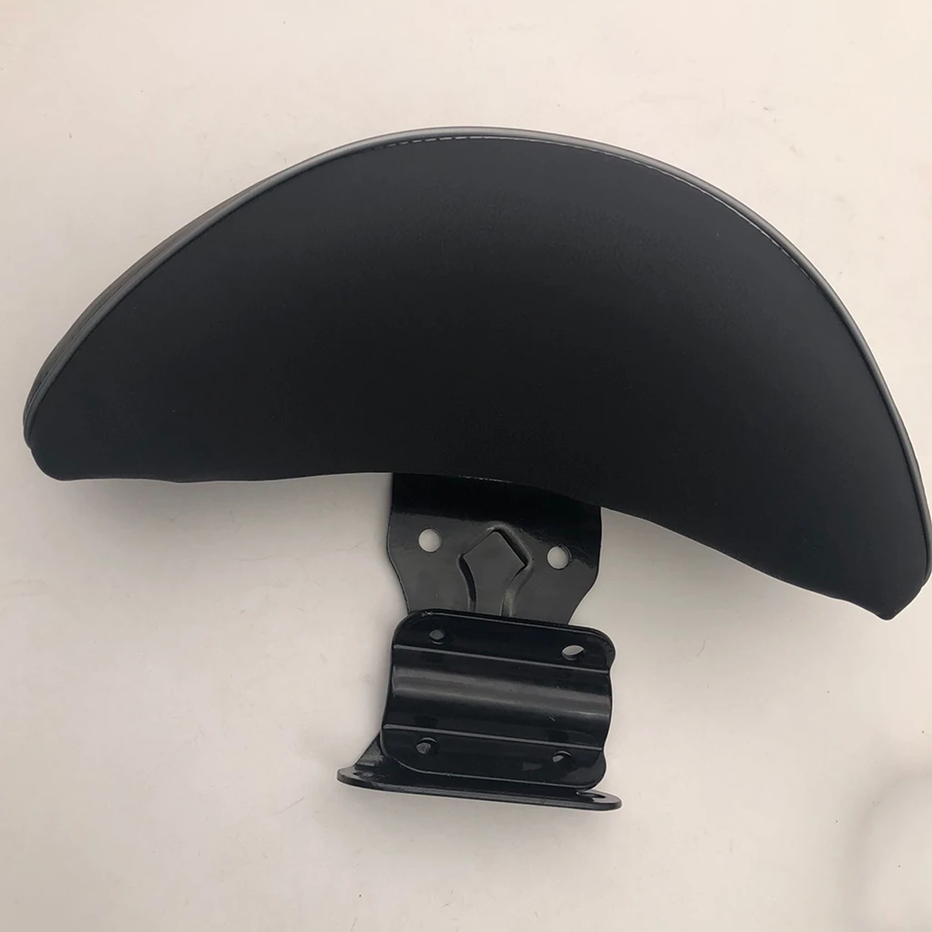 Прочная черная задняя подушка для спины пассажира мотоцикла | Подлокотники и