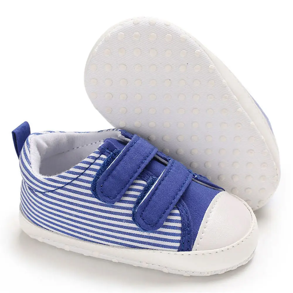 Обувь для новорожденных мальчиков Кроссовки Повседневная парусиновая обувь на