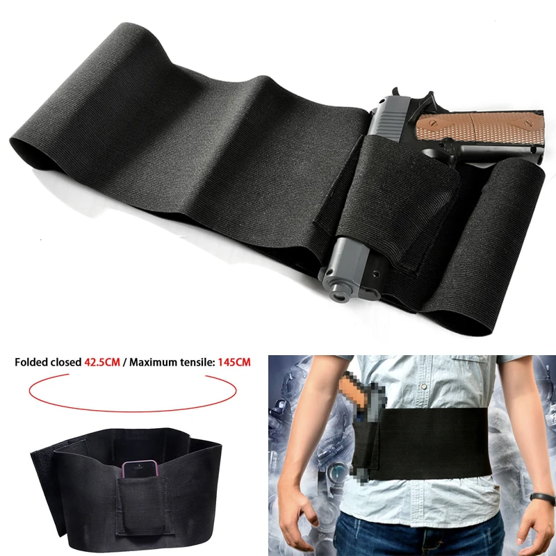 Тактическая кобура для скрытого ношения с пистолетом поясная сумка Glock 19 17 42 43 P238