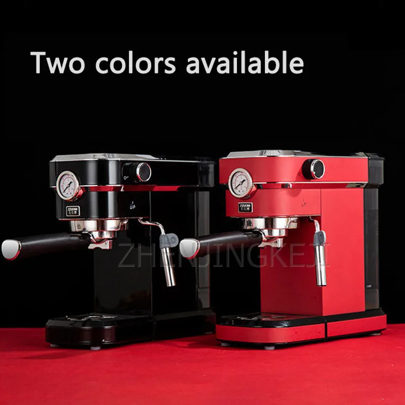 

Home Small Italian Coffee Machine All Stainless Steel Body Semi-Automatic Pull Flower Steam Type Milk Froth Machine 220V 850W