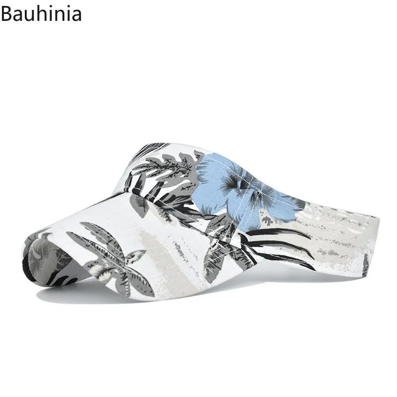 Женская летняя солнцезащитная Кепка быстросохнущая с принтом пустая верхняя