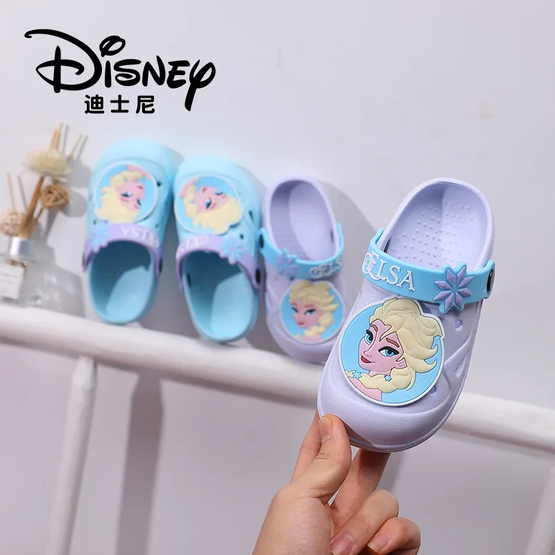 Новинка 2021 оригинальная детская обувь Disney Холодное сердце Эльза Микки София
