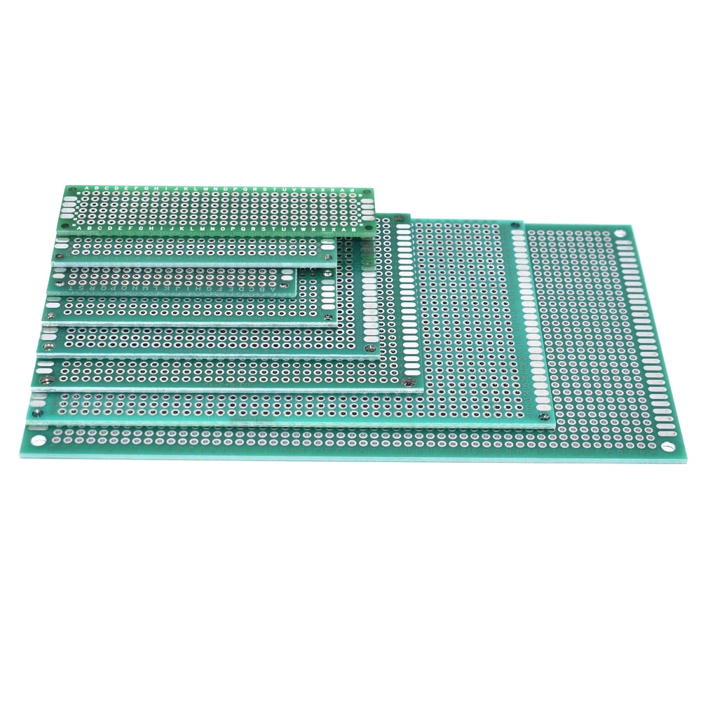 

7x9 6x8 5x7 4x6 3x7 2x8cm Double Side Prototype Diy Universal Printed Circuit PCB Board Protoboard 4*6 6*8 5*7 3*7