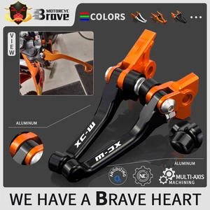 Motorcycle CNC Pivot Clutch Brake Lever For KTM  250 300 400 450 500 530 XC-W XCW TPI 2006 - 2013 250XCW 300XCW 400XCW 450XCW