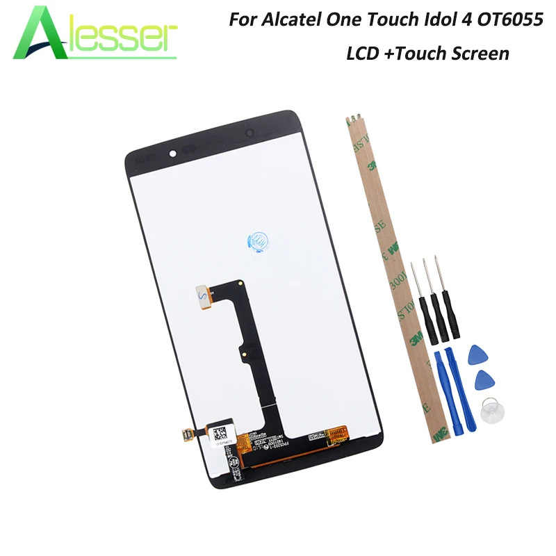 Alesser для Alcatel One Touch Idol 4 OT6055 ЖК дисплей и сенсорный экран в сборе запасные части 5 2